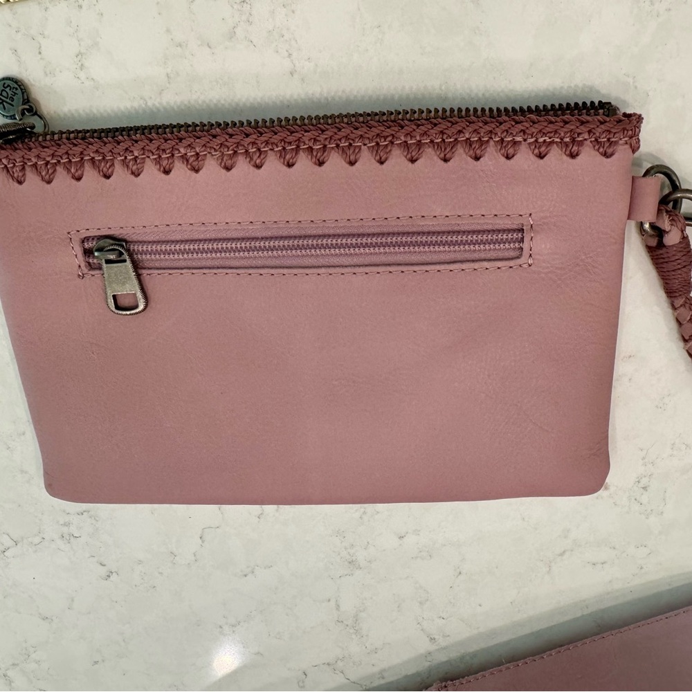 The Sak Pink Leather Tote Bag - Picture 6 of 7
